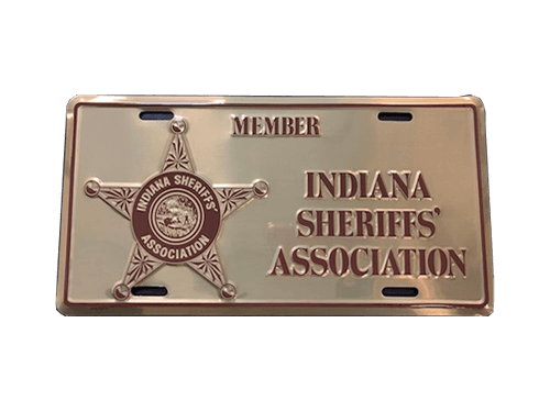ISA License Plate